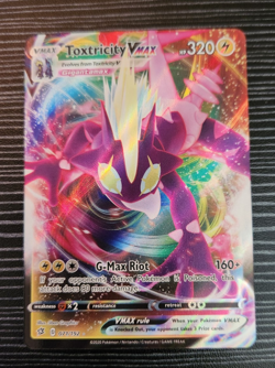 Pokemon- Toxtricity Vmax 071/192- Full Art Ultra Rare Holo Card- Rebel Clash - Image 2