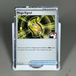 Mega Signal 121/132 Pokemon Play Stamp Prize Pack Series Cards Holo -NM - Image 1