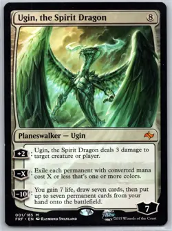 Ugin, the Spirit Dragon M Fate Reforged 1 NM - Image 1