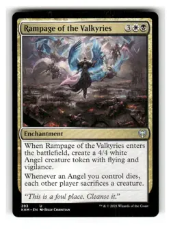 Rampage of the Valkyries 393 Near Mint Kaldheim - Image 1