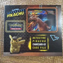 Pokemon Detective Pikachu Charizard-GX Case File Sealed - Image 1