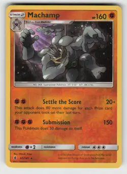 Reverse Holo Machamp 65/145 Holo Rare Guardians Rising Near Mint - Image 1