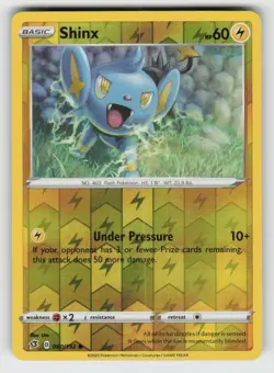 Reverse Holo Shinx 060/192 Common Rebel Clash Near Mint - Image 1