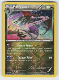 Reverse Holo Dragalge 86/122 Rare BREAKpoint Near Mint - Image 1