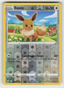 Reverse Holo Eevee 205/264 Common Fusion Strike Near Mint - Image 1