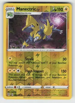 Reverse Holo Manectric 059/189 Rare Darkness Ablaze Near Mint - Image 1