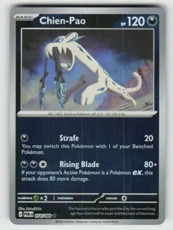 Reverse Holo Chien-Pao 054/088 Rare Perfect Order Near Mint - Image 1