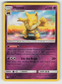 Reverse Holo Hypno 72/214 Rare Unbroken Bonds Near Mint - Image 1