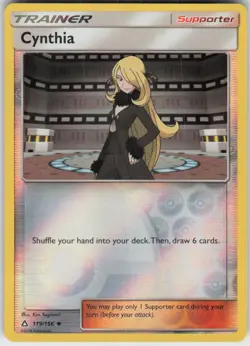 Reverse Holo Cynthia 119/156 Uncommon Ultra Prism Near Mint - Image 1