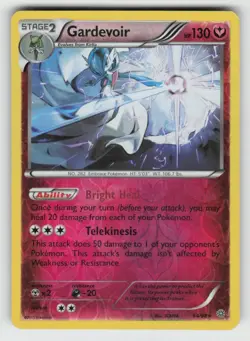 Reverse Holo Gardevoir 54/98 Rare Ancient Origins Near Mint - Image 1