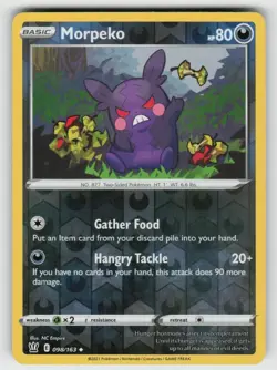 Reverse Holo Morpeko 098/163 Uncommon Battle Styles Near Mint - Image 1
