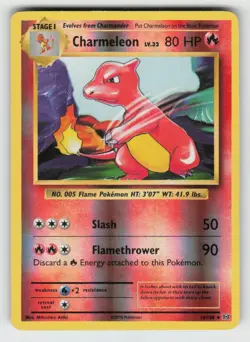 Reverse Holo Charmeleon 10/108 Uncommon Evolutions Near Mint - Image 1