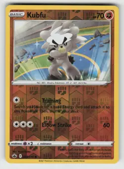 Reverse Holo Kubfu 093/198 Common Chilling Reign Near Mint - Image 1
