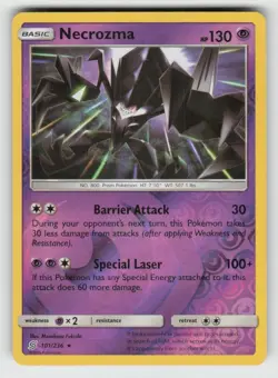 Reverse Holo Necrozma 101/236 Rare Unified Minds Near Mint - Image 1