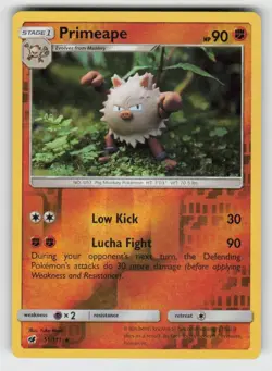Reverse Holo Primeape 51/111 Rare Crimson Invasion Near Mint - Image 1
