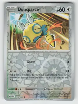 Reverse Holo Dunsparce 128/162 Common Temporal Forces Near Mint - Image 1