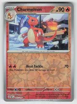 Reverse Holo Charmeleon 027/197 Uncommon Obsidian Flames Near Mint - Image 1