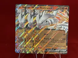 Reshiram EX - 020/086 x3 -Pokemon TCG - White Flare - MINT condition - Image 3