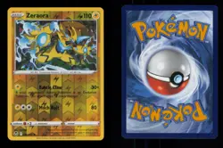 REVERSE HOLO ZERAORA RARE 056/195 LP POKEMON - Image 3