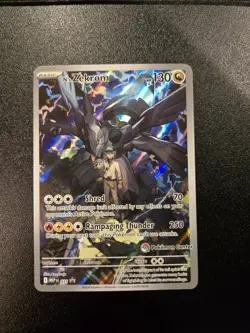 Mega Evolution Promo #031 N's Zekrom Pokemon Center Stamp NM - Image 1