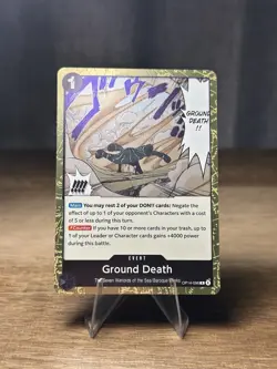 Ground Death OP14-096 R The Azure Sea’s Seven One Piece Card Game English - Image 1