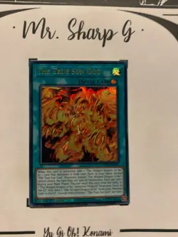 THE TRUE SUN GOD - 1st EDITION MP22-EN275 ENGLISH Yu-Gi-Oh! CARD ULTRA RARE *PV - Image 3