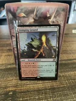 Stomping Ground Edge of Eternities Regular Shock Land. FIRE SALE!! - Image 1