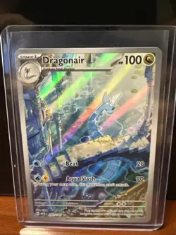 Pokemon Dragonair Illustration Rare Holo 181/165 Scarlet & Violet 151 English IR - Image 1