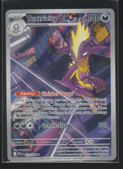 TOXTRICITY 103/094 ILLUSTRATION RARE PHANTASMAL FLAMES POKEMON HOLO NEAR MINT - Image 1