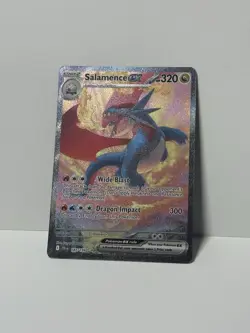 Salamence EX SIR 187/159 Journey Together Pokemon TCG - Image 4