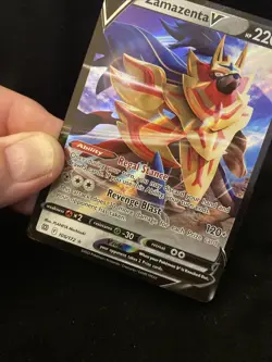 2022 Near Mint Pokemon Zamazenta V 105/172 Sword & Shield Brilliant Stars - Image 2
