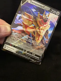 2022 Near Mint Pokemon Zamazenta V 105/172 Sword & Shield Brilliant Stars - Image 3