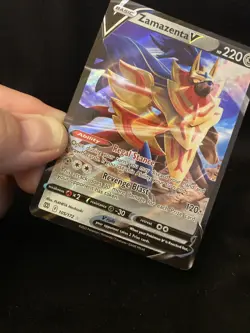 2022 Near Mint Pokemon Zamazenta V 105/172 Sword & Shield Brilliant Stars - Image 4