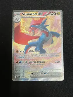 Pokemon TCG Journey Together Salamance Ex 187/159 Full Art - Image 1