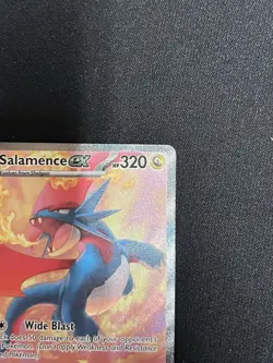 Pokemon TCG Journey Together Salamance Ex 187/159 Full Art - Image 3