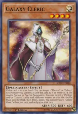 Galaxy Cleric - SOFU-EN010 - Common - 1st Edition - Lightly Played - Image 1