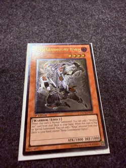 Yu-Gi-Oh Ninja Grandmaster Hanzo ORCS-EN029 Ultimate Rare 1st Edition - Image 1