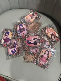 50pcs Metal card Goddess Spicy Booster Waifu Card Sealed - Image 2