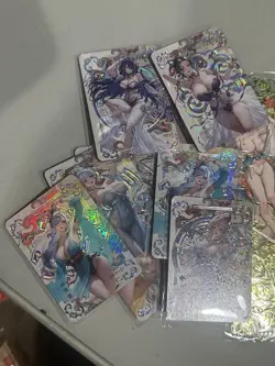 50pcs Metal card Goddess Spicy Booster Waifu Card Sealed - Image 3