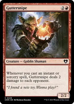 Guttersnipe Commander Masters MTG NM - Image 1