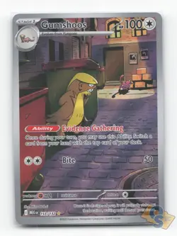 Pokemon TCG - Gumshoos 153/132 Near Mint Illustration Rare Mega Evolution - Image 1