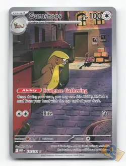 Pokemon TCG - Gumshoos 153/132 Near Mint Illustration Rare Mega Evolution - Image 1