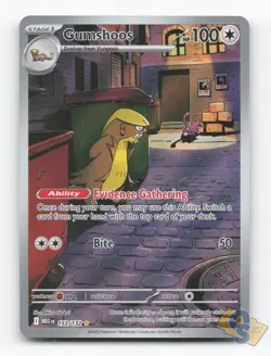 Pokemon TCG - Gumshoos 153/132 Near Mint Illustration Rare Mega Evolution - Image 1
