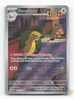 Pokemon TCG - Gumshoos 153/132 Near Mint Illustration Rare Mega Evolution - Image 1