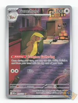 Pokemon TCG - Gumshoos 153/132 Near Mint Illustration Rare Mega Evolution - Image 1