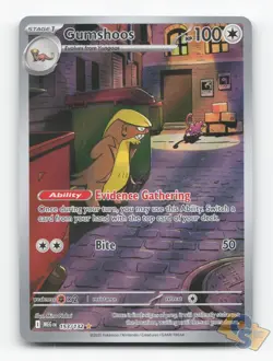 Pokemon TCG - Gumshoos 153/132 Near Mint Illustration Rare Mega Evolution - Image 1