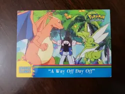 MP! A Way Off Day Off #OR15 Pokemon 2000 Topps TV Episode - Orange Islands - Image 1