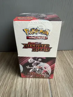 Brand New Pokemon TCG Destined Rivals Sealed Half Booster 18 Packs Damaged Seal - Image 1