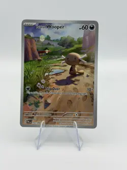 Paldean Wooper 102/094 Illustration Rare Phantasmal Flames Pokemon NM/M - Image 1
