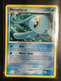 Pokemon Manaphy 2/17 Common POP Series 9 NM - Image 1